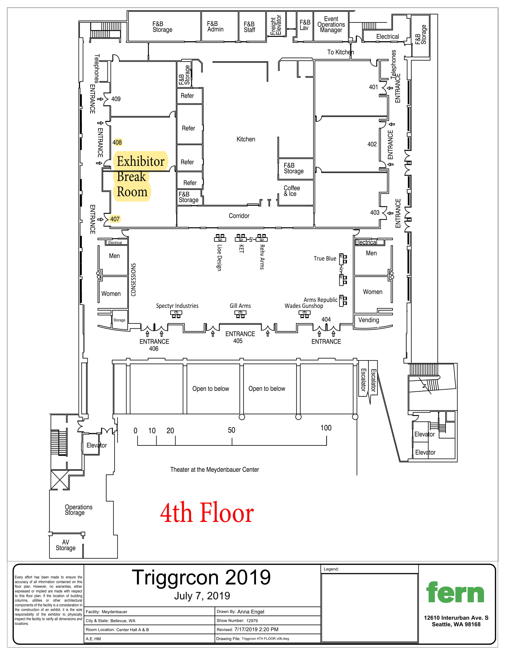 Triggrcon Booth Map