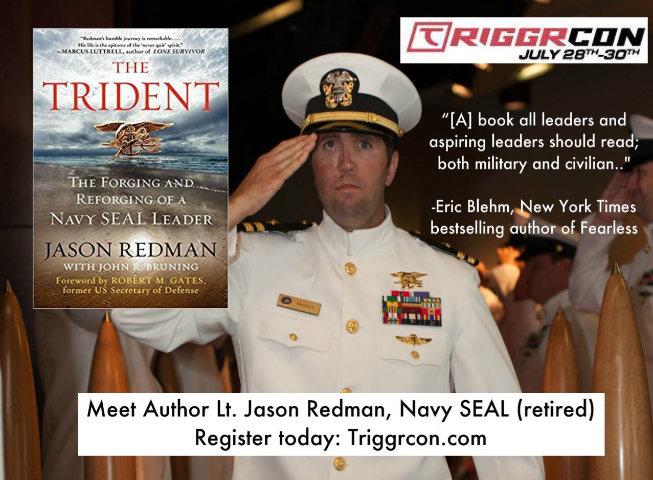 Lt. Jason Redman, Navy SEAL, Author, The Trident